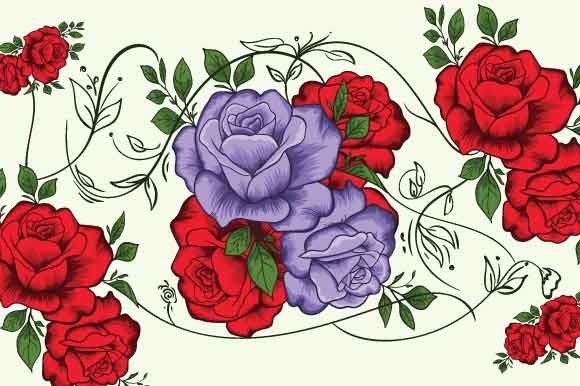 Beautiful Rose Vector for Creative Design