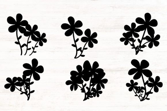 Flowers Silhouettes